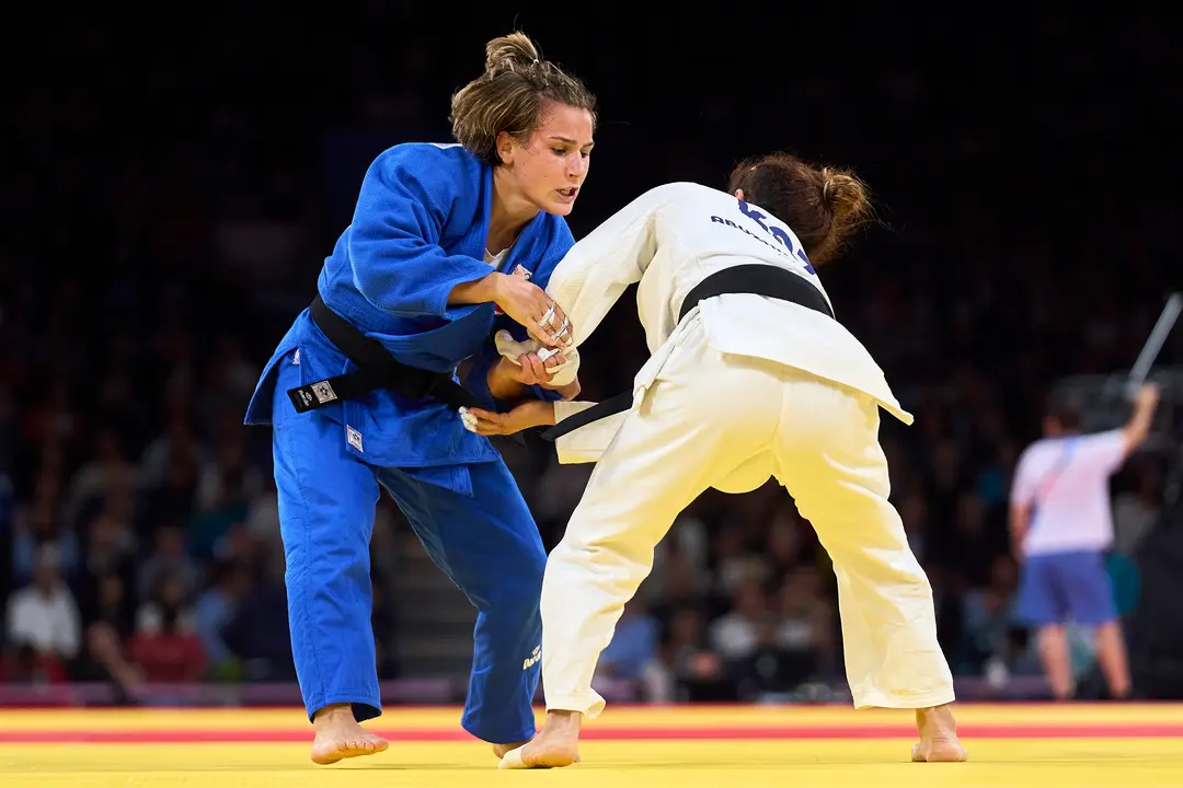 Laura Mart&iacute;nez durante un combate en Paris 2024. / COE
