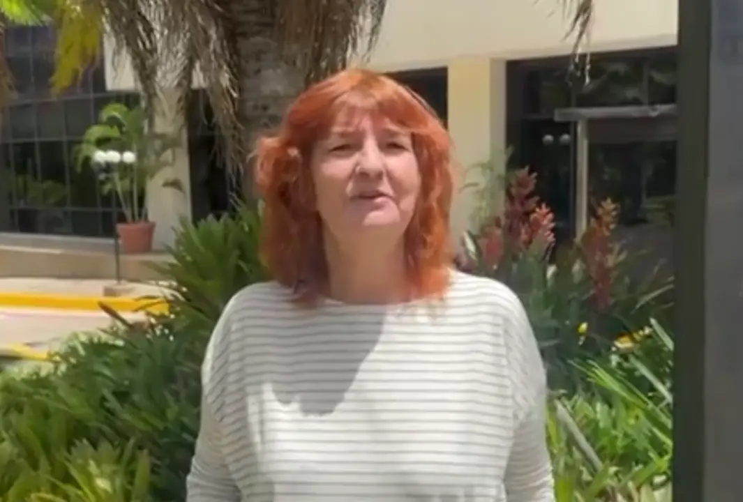 Captura de v&iacute;deo de la diputada Marije Fullaondo. Red Social X