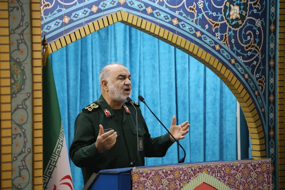 El jefe del Cuerpo de la Guardia Revolucionaria Isl&aacute;mica de Ir&aacute;n (CGRI), Hossein Salami. EP / Archivo