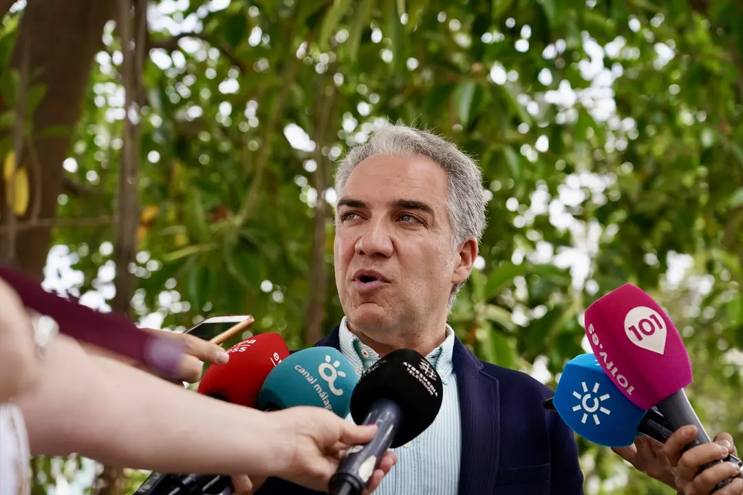 El vicesecretario de Coordinaci&oacute;n Auton&oacute;mica y Local del PP, El&iacute;as Bendodo. &Aacute;lex Zea