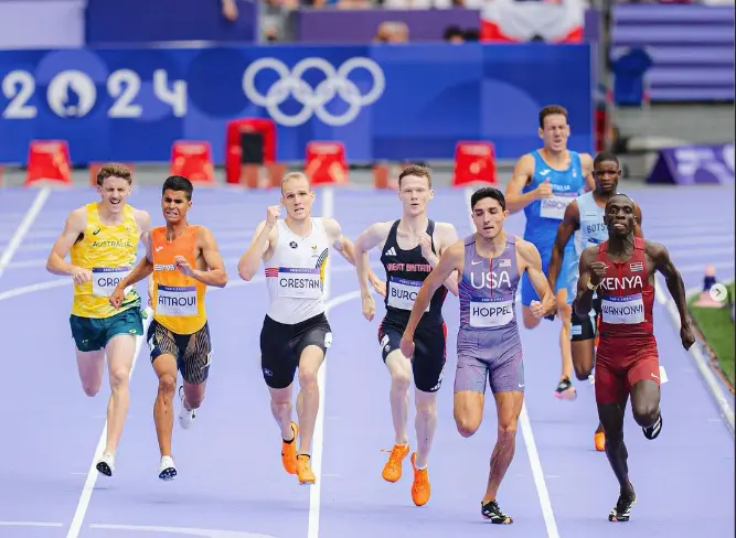 Mohamed Attaoui concluy&oacute; este s&aacute;bado en la quinta posici&oacute;n de una trepidante final de los 800 metros de los Juegos Ol&iacute;mpicos de Par&iacute;s.