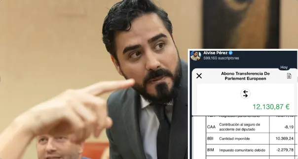 💸 &iexcl;Acabo de ver que he cobrado mi sueldo como eurodiputado!, as&iacute; empieza su nueva publicaci&oacute;n.
