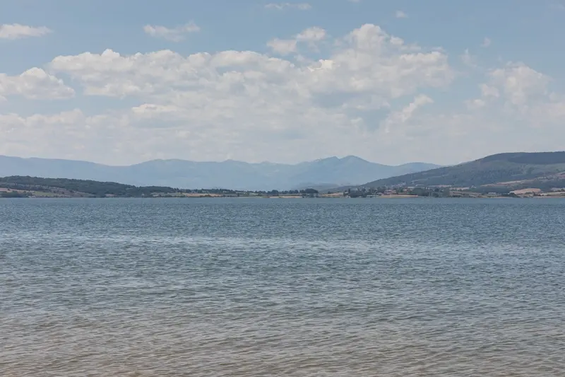 Vista del pantano del Ebro. / Alerta