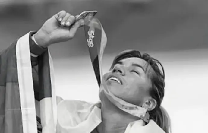 La deportista venezolana, Daniela Larreal. / Comit&eacute; Ol&iacute;mpico Venezolano
