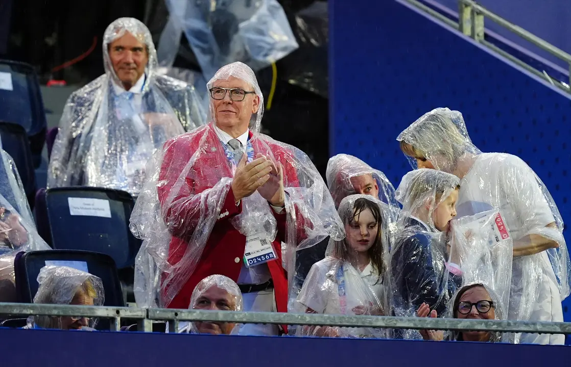 El Pr&iacute;ncipe de M&oacute;naco, Alberto II, durante la ceremonia de apertura de los Juegos Ol&iacute;mpicos. / Mike Egerton
