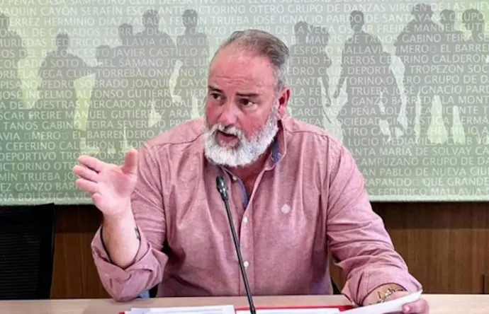 El portavoz de Vox en Torrelavega, Roberto Garc&iacute;a Corona. / A.E