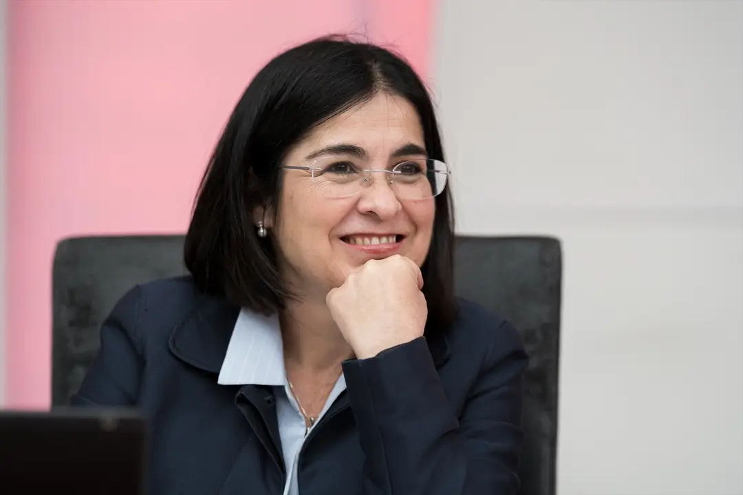 La alcaldesa de Las Palmas de Gran Canaria, Carolina Darias, durante la Ejecutiva Federal del PSOE. Diego Radam&eacute;s / Archivo