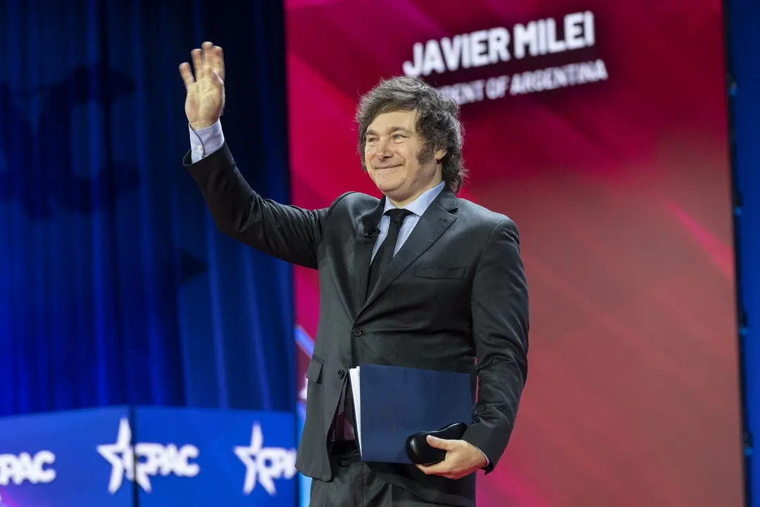 El presidente de Argentina, Javier Milei. Lev Radin