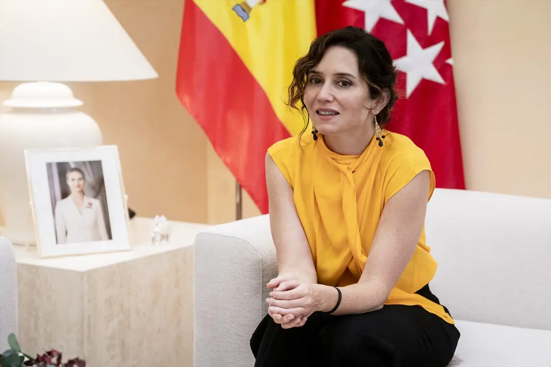 La presidenta de la Comunidad de Madrid, Isabel D&iacute;az Ayuso. A. P&eacute;rez Meca / Archivo