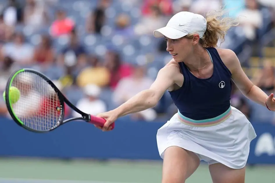 La tenista c&aacute;ntabra Cristina Bucsa ha sido derrotada en la primera ronda del US Open.