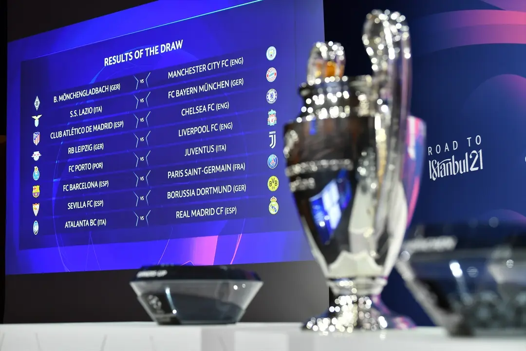 La copa de la Liga de Campeones. / UEFA