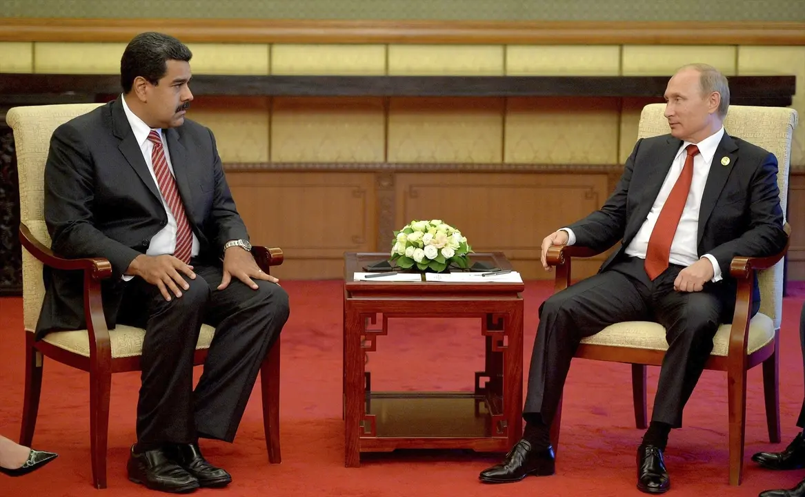 Putin y Maduro durante una reuni&oacute;n en el a&ntilde;o 2015. / Alexei Druzhinin / Archivo