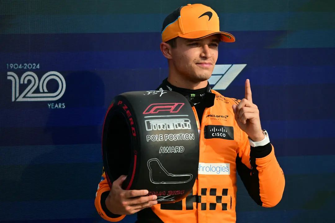 Lando Norris logra la pole position. / F1