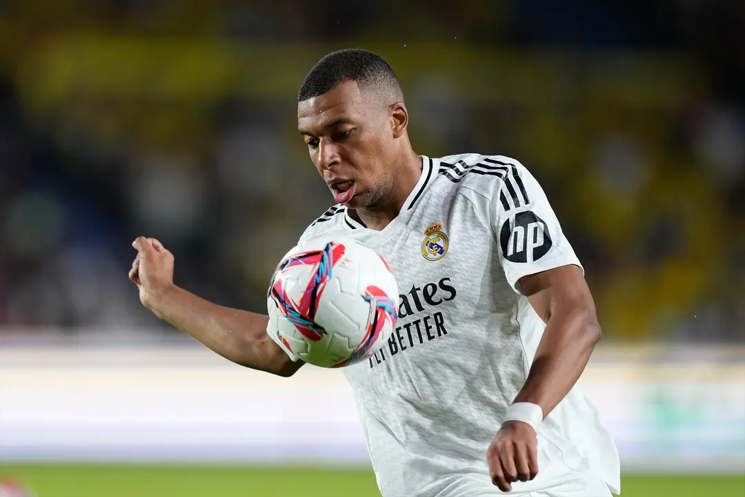 Mbapp&eacute; durante un partido con el Real Madrid. / EP
