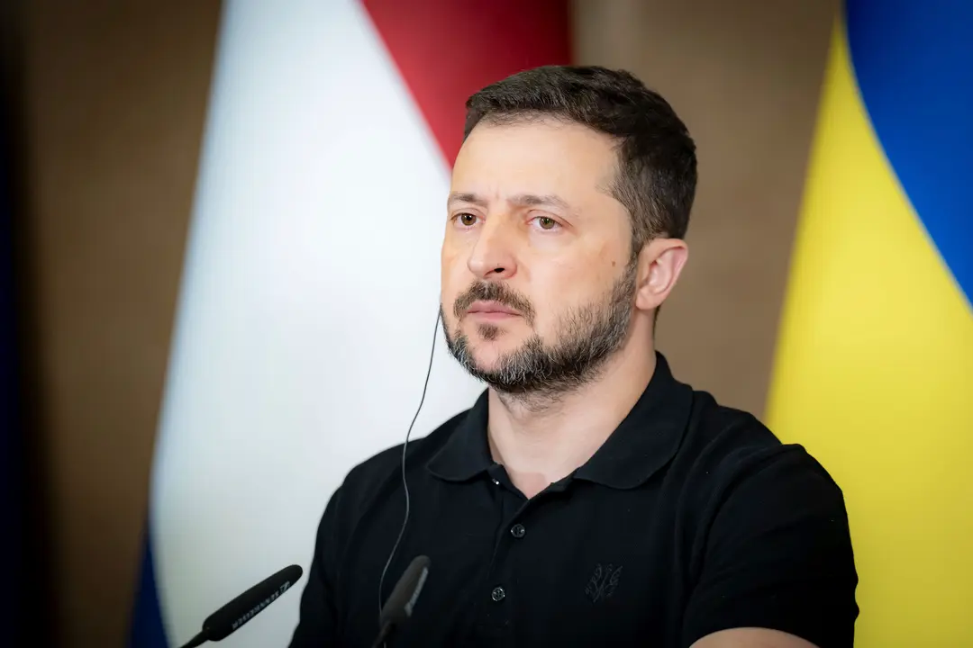 El presidente de Ucrania, Volodymyr Zelenski. / EP