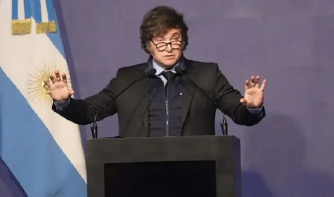 El presidente de Argentina, Javier Milei. / Instagram
