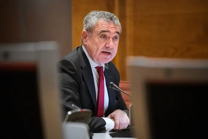 Jos&eacute; Mar&iacute;a Mac&iacute;as, magistrado del Tribunal Constitucional. / EP