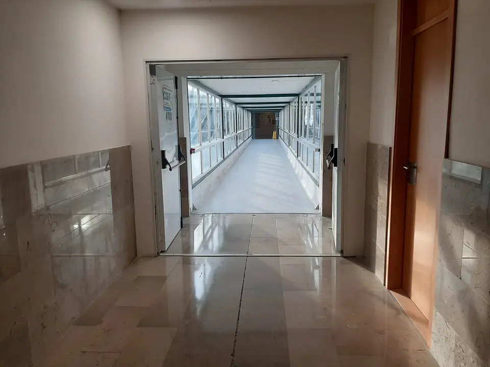 Interior del complejo judicial de Las Salesas. / A.E.