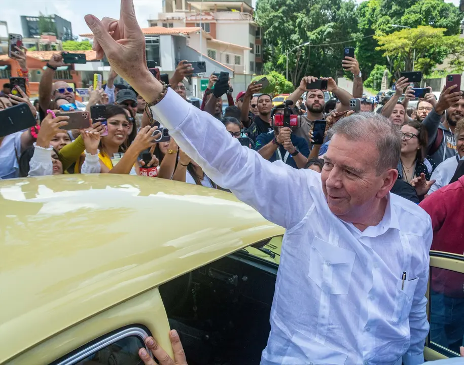El l&iacute;der de la oposici&oacute;n de Venezuela, Edmundo Gonz&aacute;lez. EP