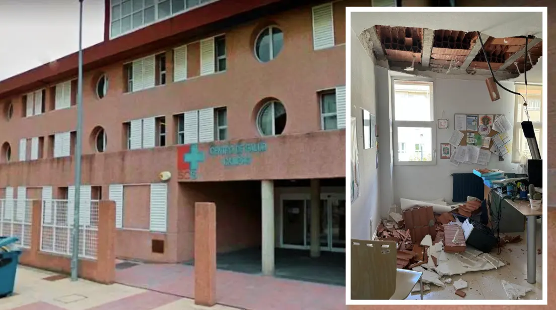 Instalaciones del Centro de Salud Campoo y a su derecha el despacho de la m&eacute;dico. / ALERTA