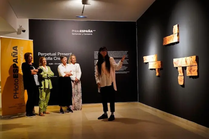 Inauguraci&oacute;n de 'Perpetual Present' de Sof&iacute;a Crespo. / EP