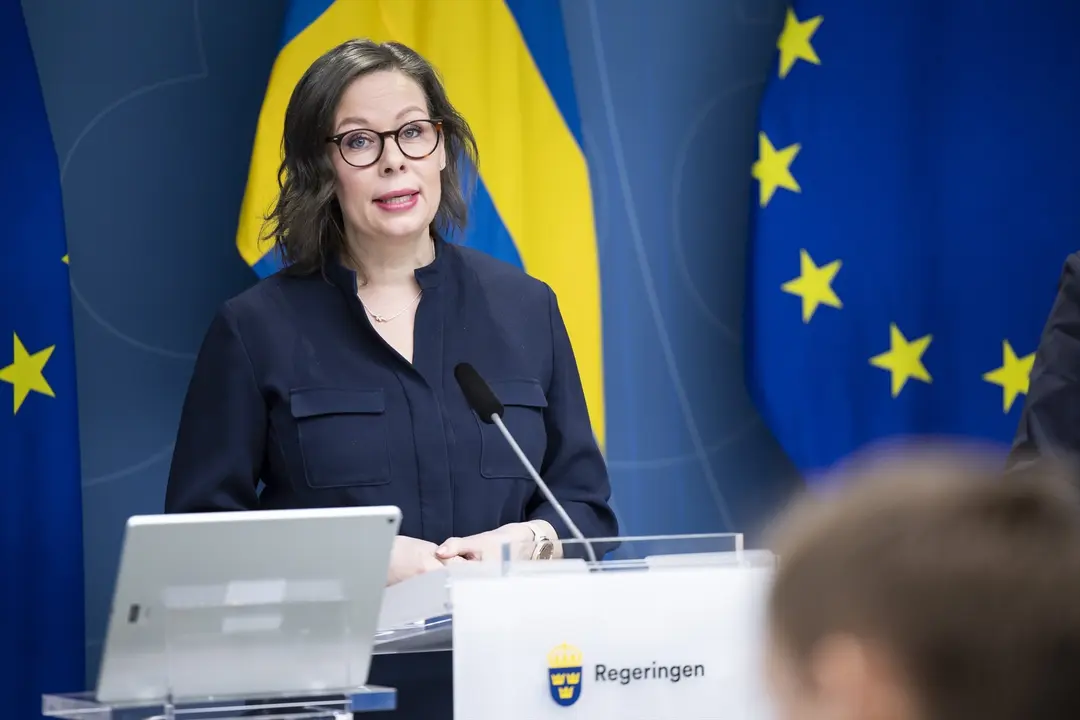 La ministra de Migraci&oacute;n de Suecia, Maria Malmer Stenergard. / Ninni Andersson / Archivo