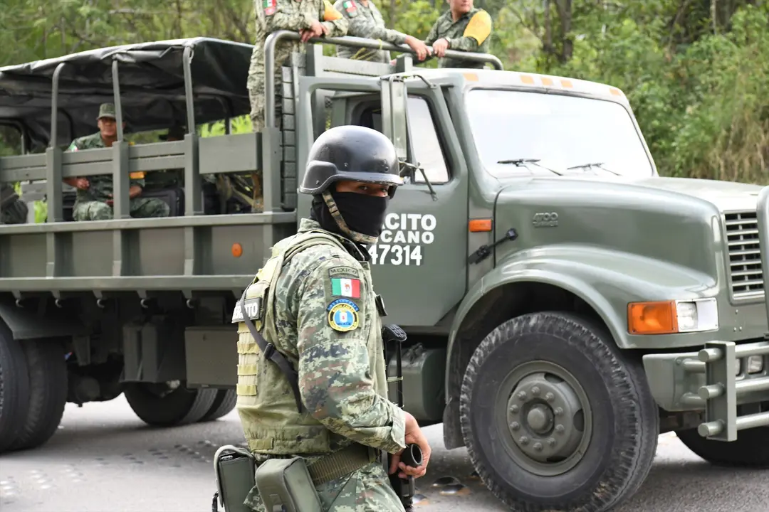 Despliegue de soldados en M&eacute;xico. / Isaac Guzman