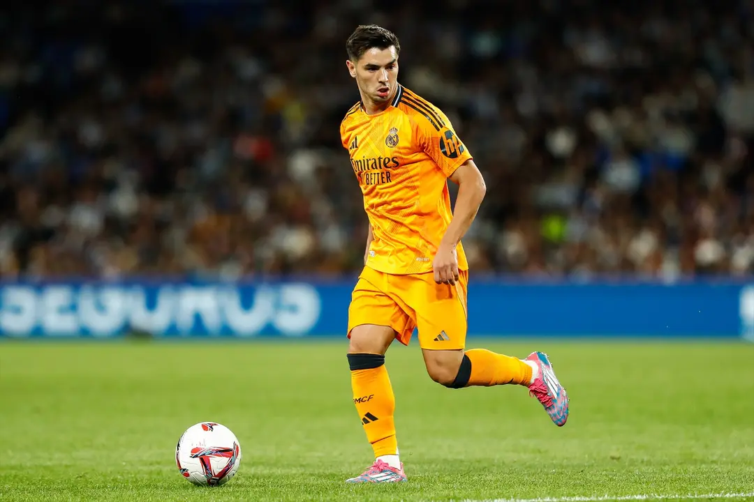 Brahim D&iacute;az con el Real Madrid en el Reale Arena. / Irina R. Hipolito