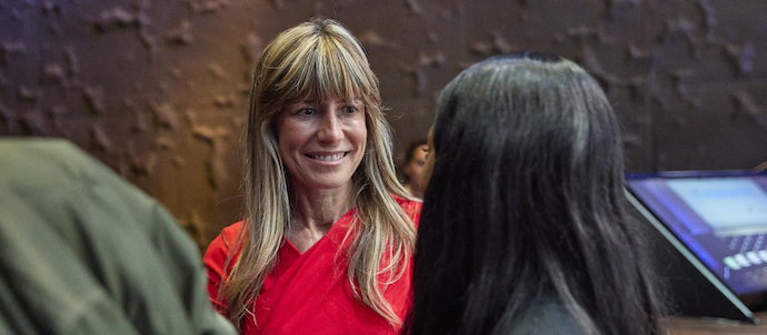 Bego&ntilde;a G&oacute;mez, mujer del presidente del Gobierno, Pedro S&aacute;nchez. / EP