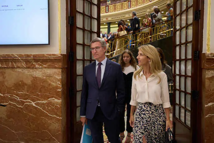 El presidente del PP, Alberto N&uacute;&ntilde;ez Feij&oacute;o. / Archivo / EP