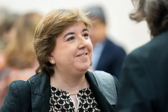 La presidenta interina del Consejo de Administraci&oacute;n de la Corporaci&oacute;n RTVE, Concepci&oacute;n Cascajosa. / Archivo / EP