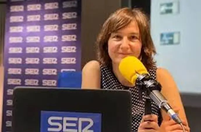Sara V&iacute;tores, periodista de la Cadena Ser. / Cadena Ser