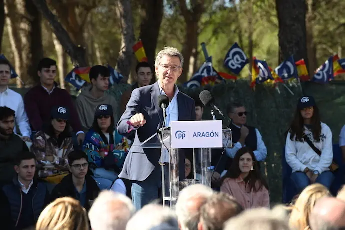 El presidente del Partido Popular, Alberto N&uacute;&ntilde;ez Feij&oacute;o. / EP