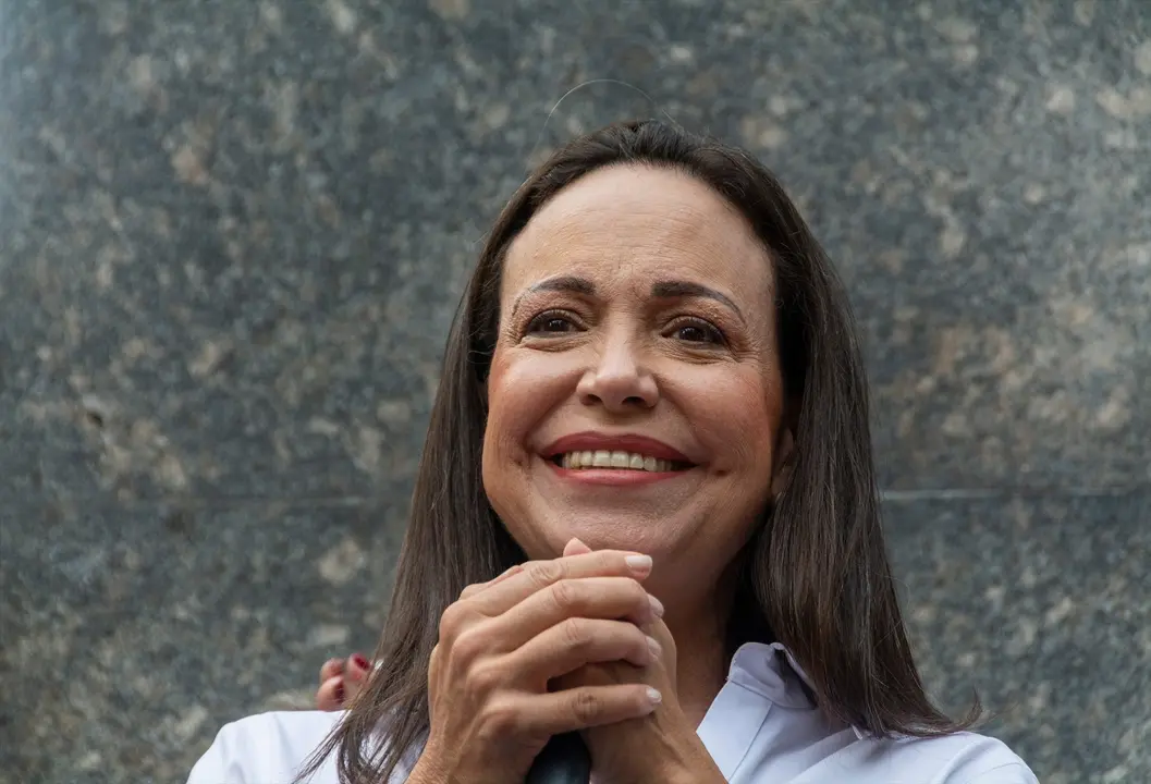 La l&iacute;der opositora de Venezuela, Mar&iacute;a Corina Machado. / EP
