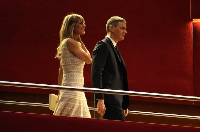 El presidente del Gobierno, Pedro S&aacute;nchez, y su mujer, Bego&ntilde;a G&oacute;mez. / Archivo / EP