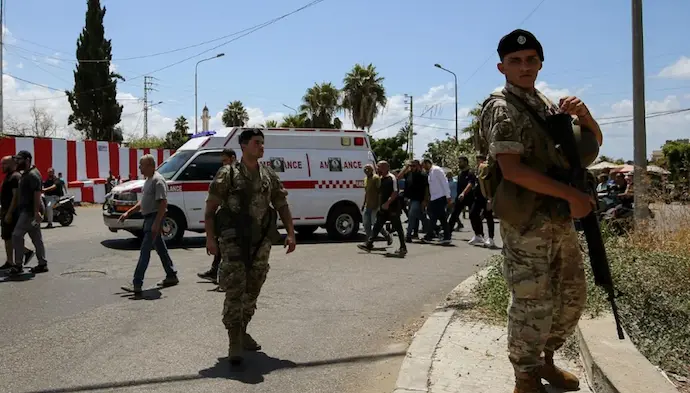 Militares del Ej&eacute;rcito de L&iacute;bano. / EP