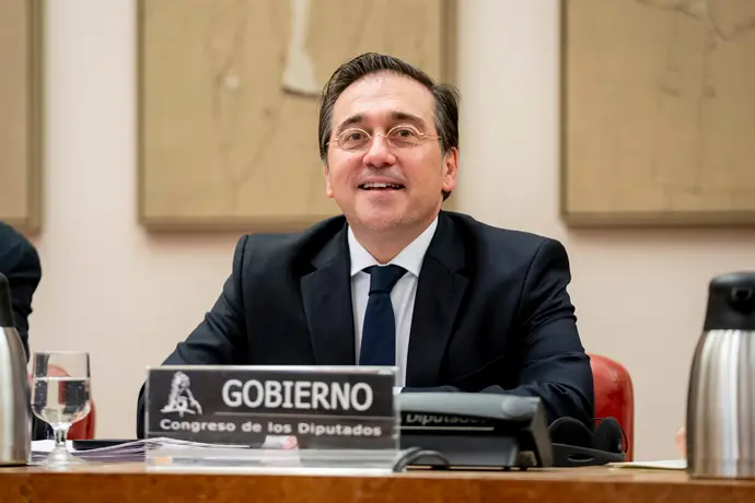 El ministro de Exteriores, Uni&oacute;n Europea y Cooperaci&oacute;n, Jos&eacute; Manuel Albares. / EP