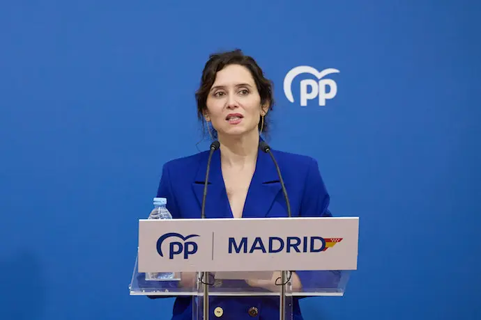La presidenta de la Comunidad de Madrid y del PP de Madrid, Isabel D&iacute;az Ayuso. / EP