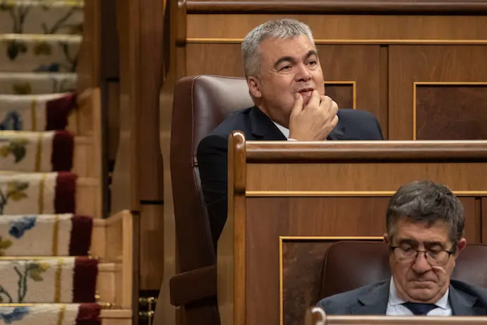 El secretario de Organizaci&oacute;n del PSOE, Santos Cerd&aacute;n. / Archivo / EP