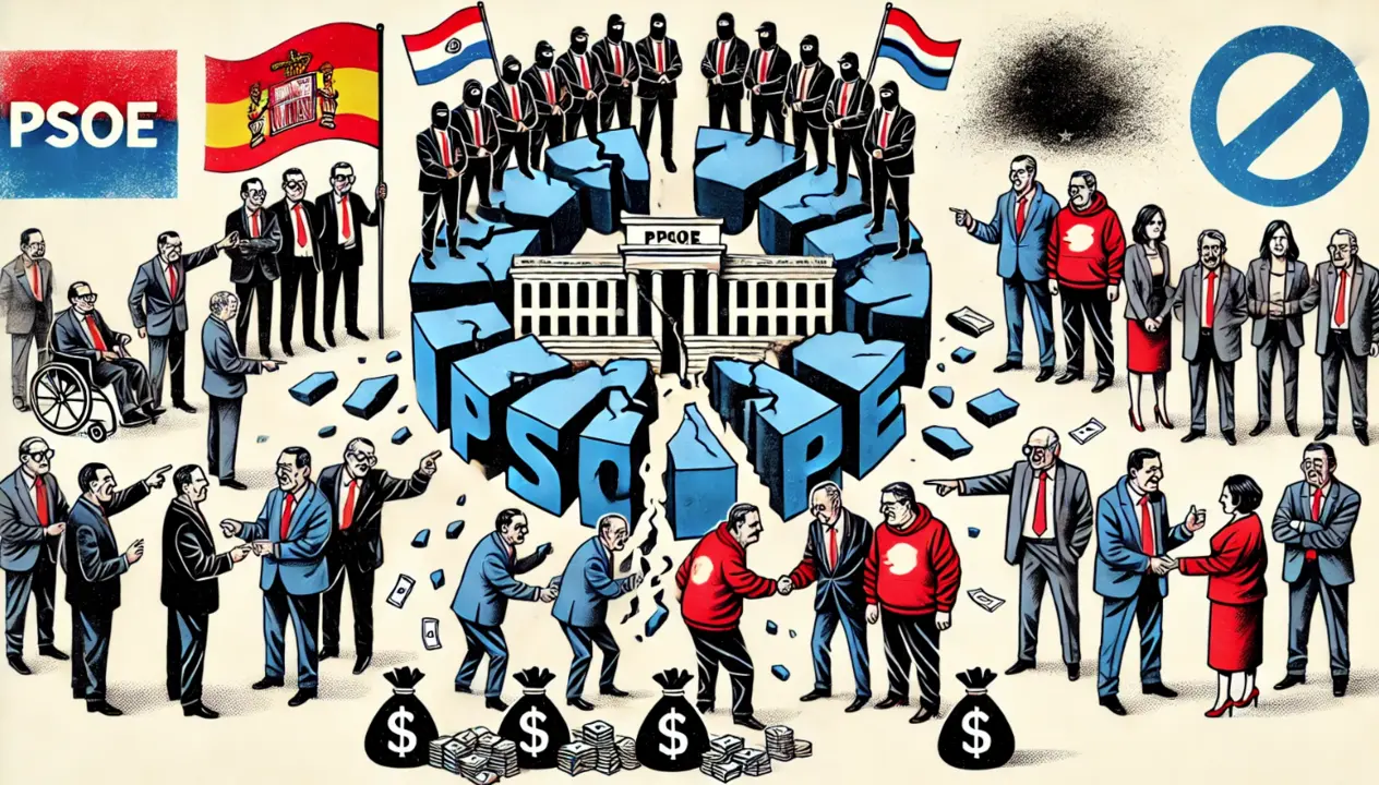 El partido, la corrupci&oacute;n y el psoe.