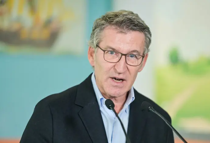 El presidente del Partido Popular, Alberto N&uacute;&ntilde;ez Feij&oacute;o. / EP