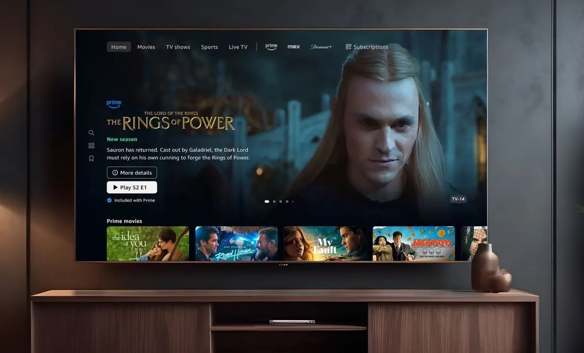 Redise&ntilde;o de Amazon Prime Video. / EP