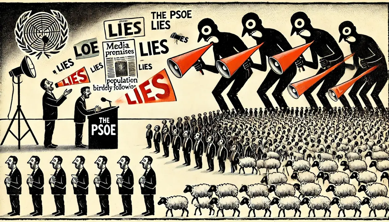Las mentiras del PSOE.