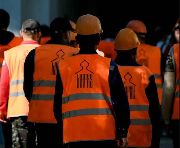 Trabajadores de la construcci&oacute;n. / A.E