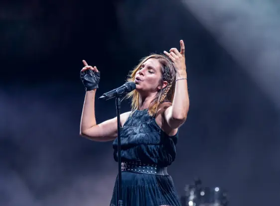 Leire Mart&iacute;nez en el festival Starlite. / IG