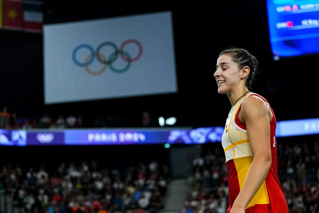 Carolina Mar&iacute;n durante los Juegos Ol&iacute;mpicos. / Oscar J Barroso