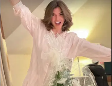 La influencer Johanna Manzanaro un d&iacute;a antes de pasar por el altar. / IG