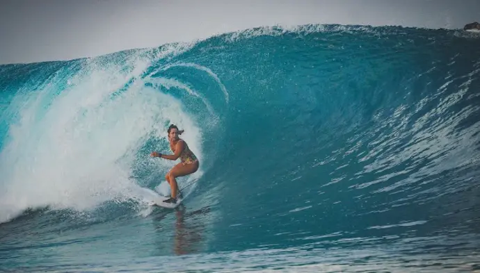 La surfista italiana, Giulia Manfrini. / instagram