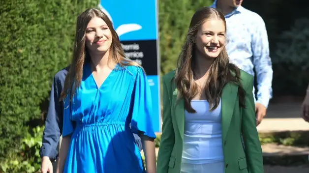 La Princesa Leonor y la Infanta Sof&iacute;a. / EP