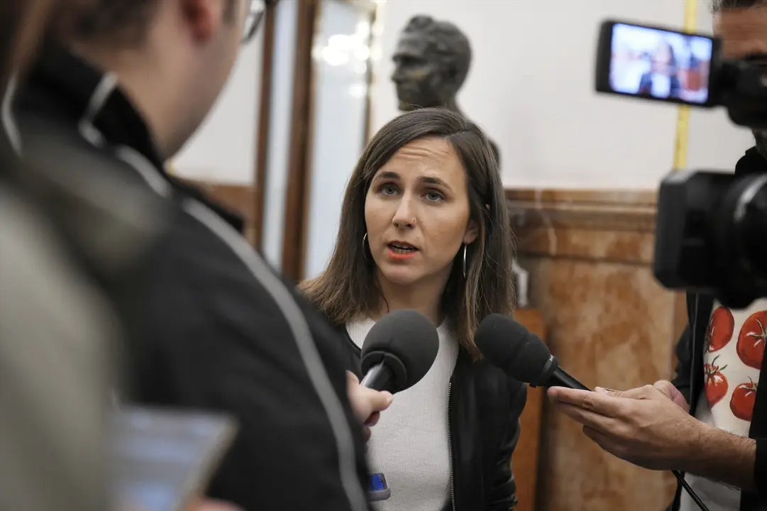 La secretaria general de Podemos, Ione Belarra. / Fernando S&aacute;nchez